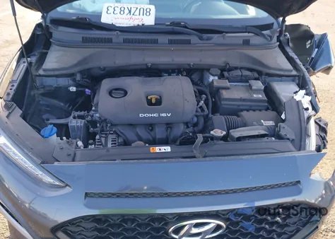 2021 Hyundai Kona Sel from USA, damaged, VIN KM8K22AA8MU709713